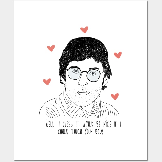 Louis Theroux Wall Art by leeannwalker